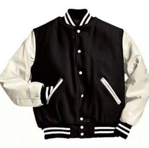 NEW Blank Varsity Wool & Leather